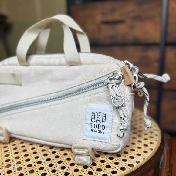 Topo Designs Mini Quick Pack in Natural Canvas - Picture 2 of 8
